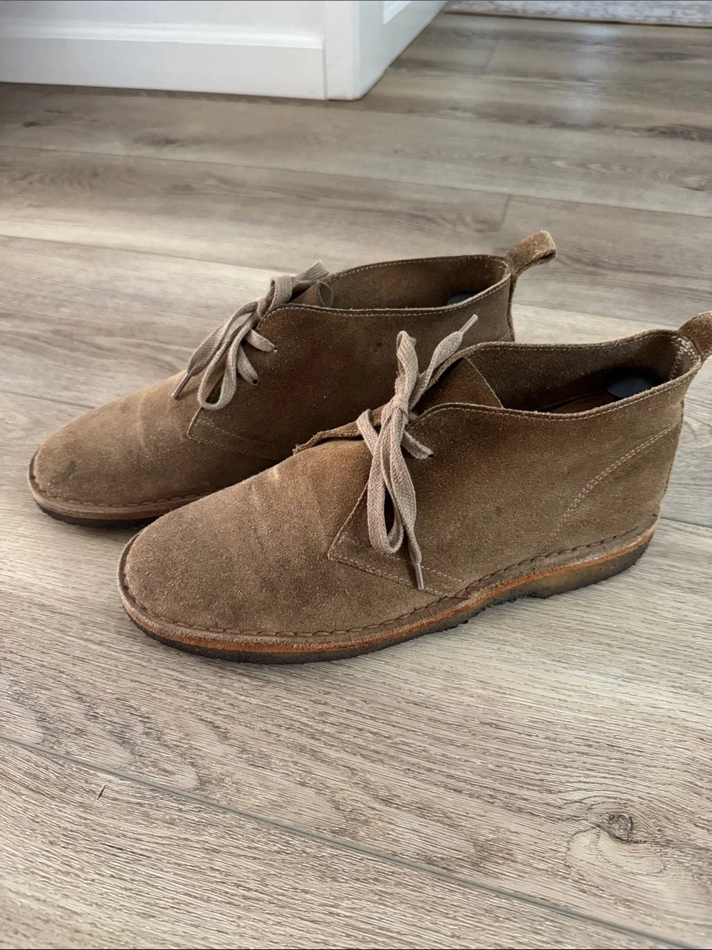 Astroflex chukkas tobacco color